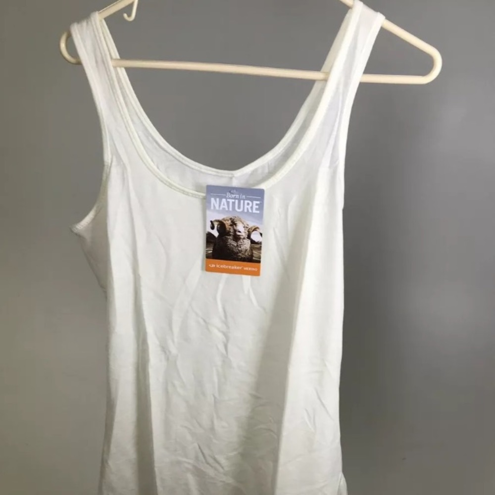 ICEBREAKER Merino Wool Women's Siren Tank - LARGE